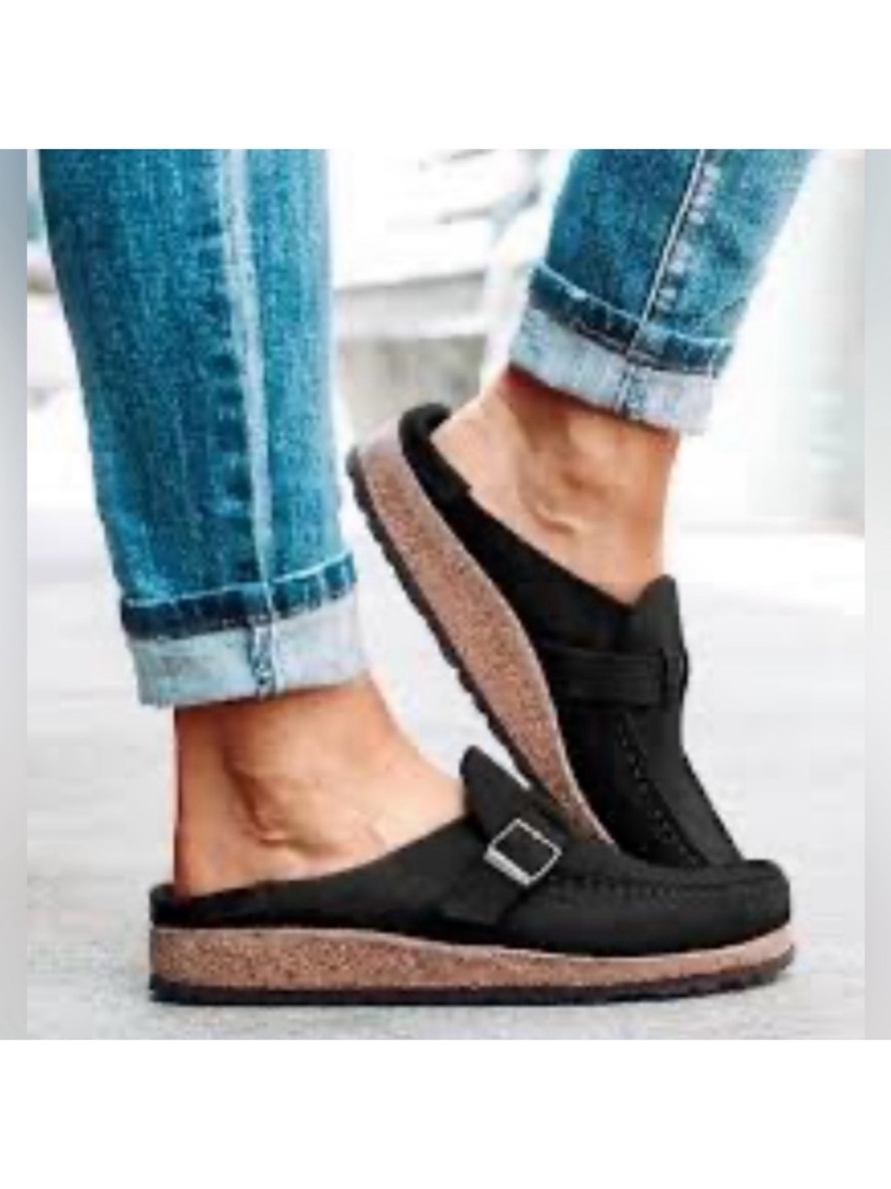 Birkenstock Buckley Black Clogs Women’s Size 8